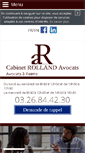 Mobile Screenshot of cabinet-rolland-avocats.fr